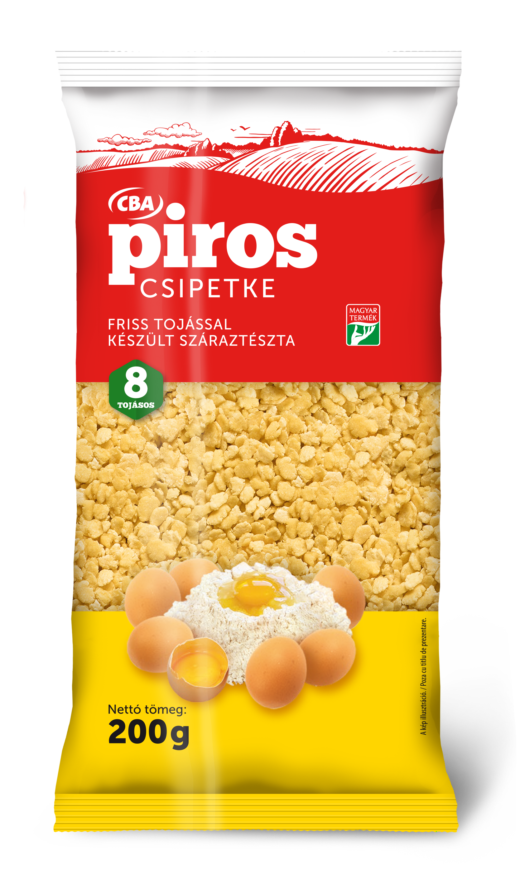 CBA Piros 8 tojásos Csipetke 200g